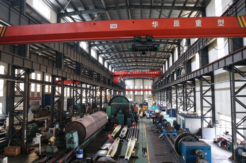 machining workshop interior