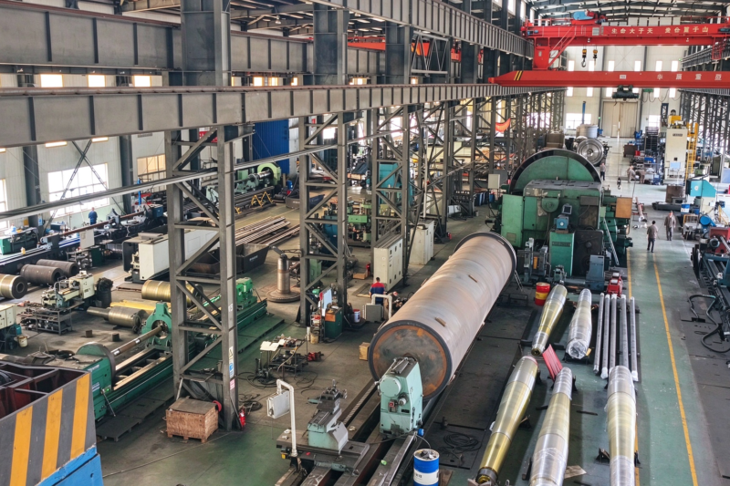 machining workshop interior